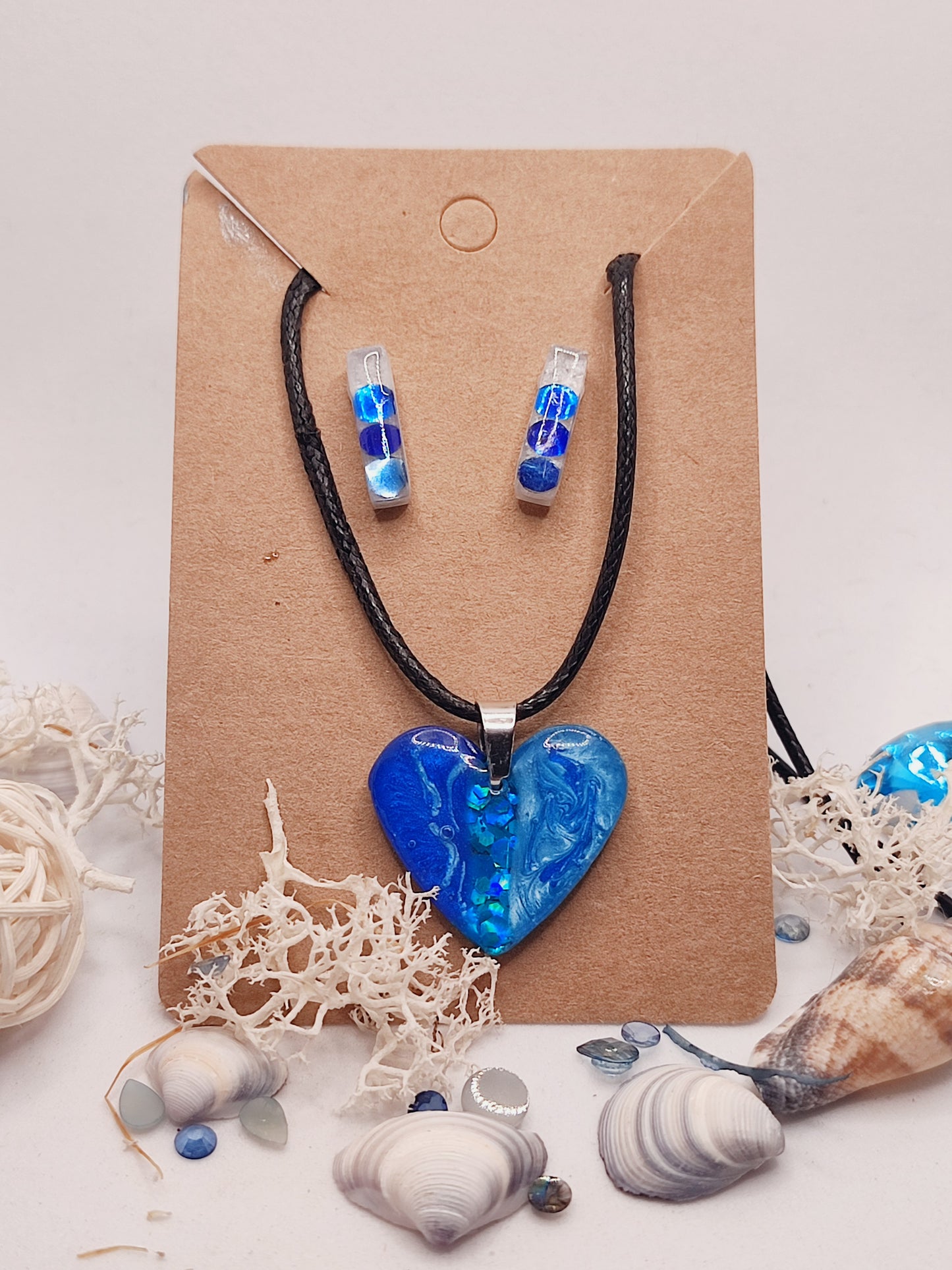 Purrure collier + boucles d'oreilles