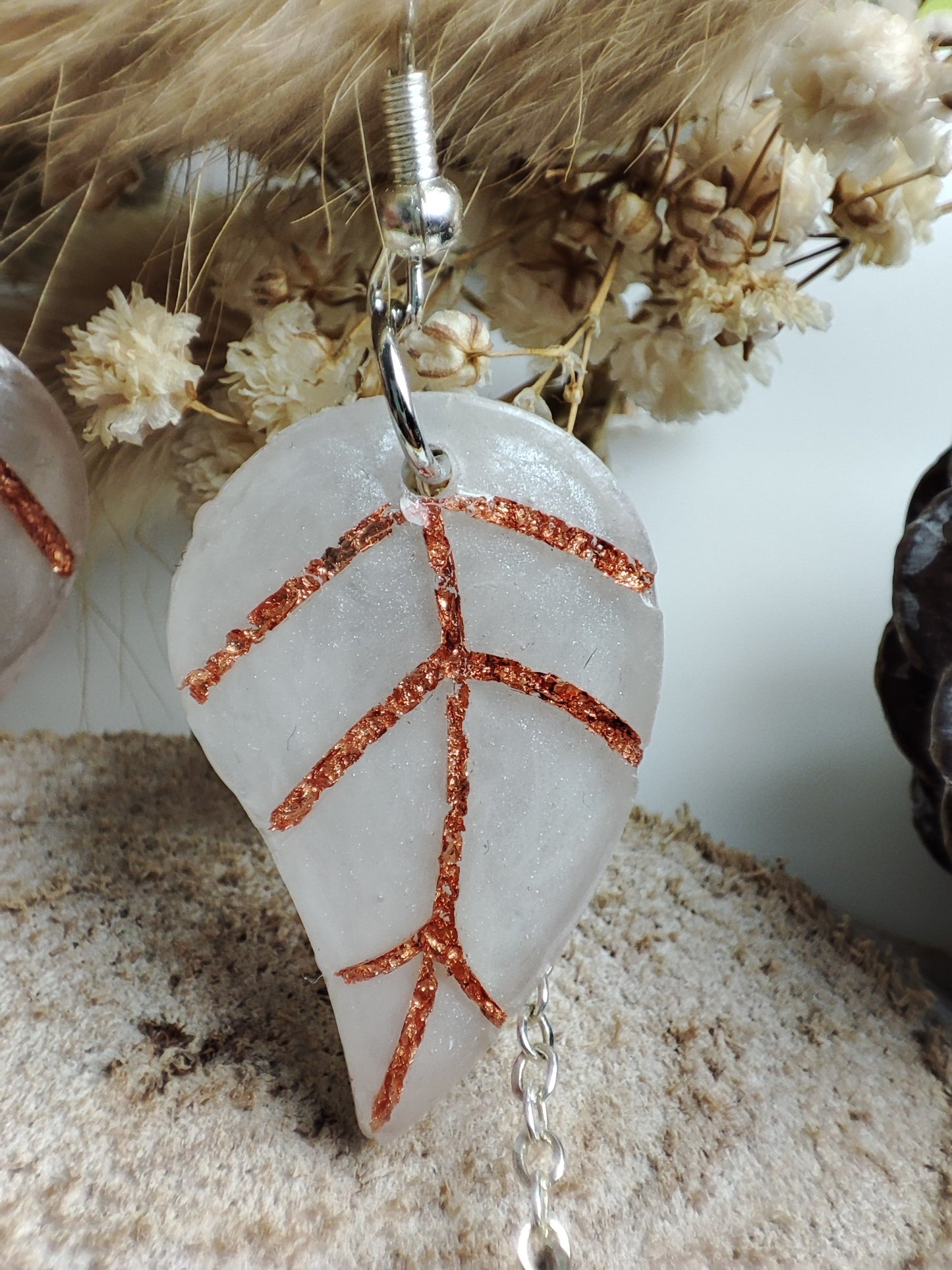 Boucles d'oreilles "Eveil floral"