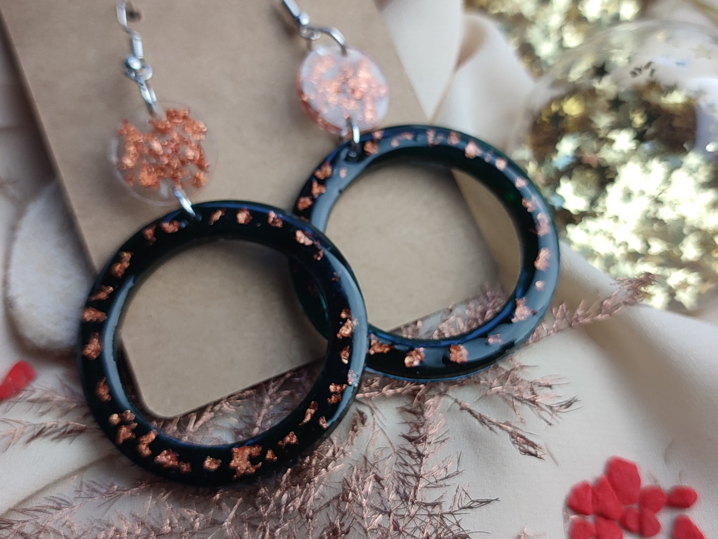 boucles d'oreille anneaux