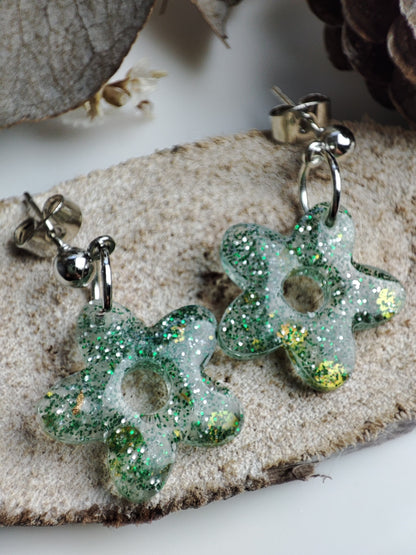 Boucles d'oreilles "frémissement"