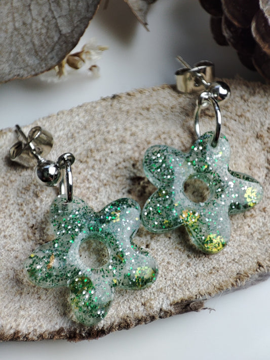 Boucles d'oreilles "frémissement"
