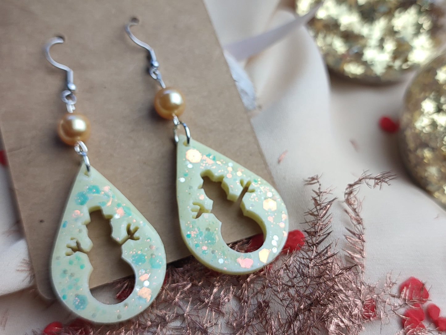 boucles d'oreille différentes formes