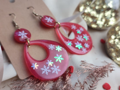 boucles d'oreille ovales