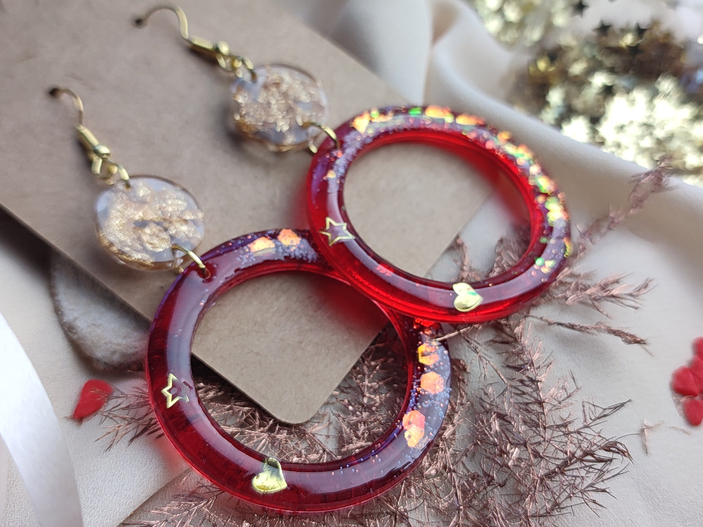 boucles d'oreille anneaux