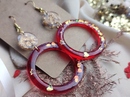 boucles d'oreille anneaux