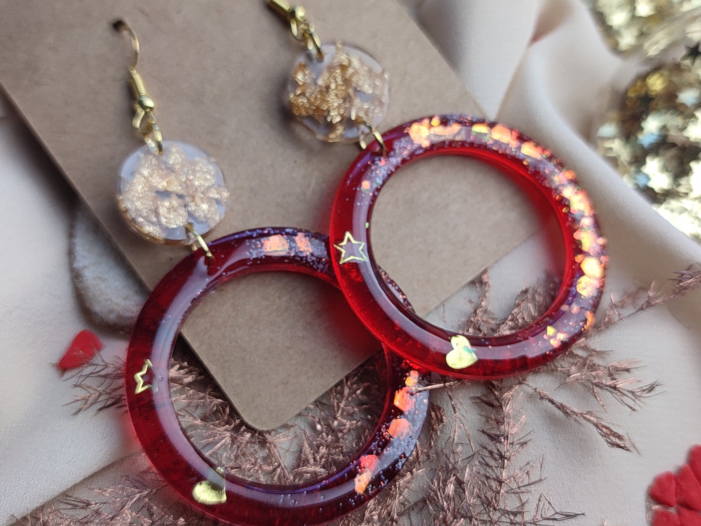 boucles d'oreille anneaux